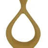 Countryfield Vaas Laine S mosterd geel 34 cm hoog Discount