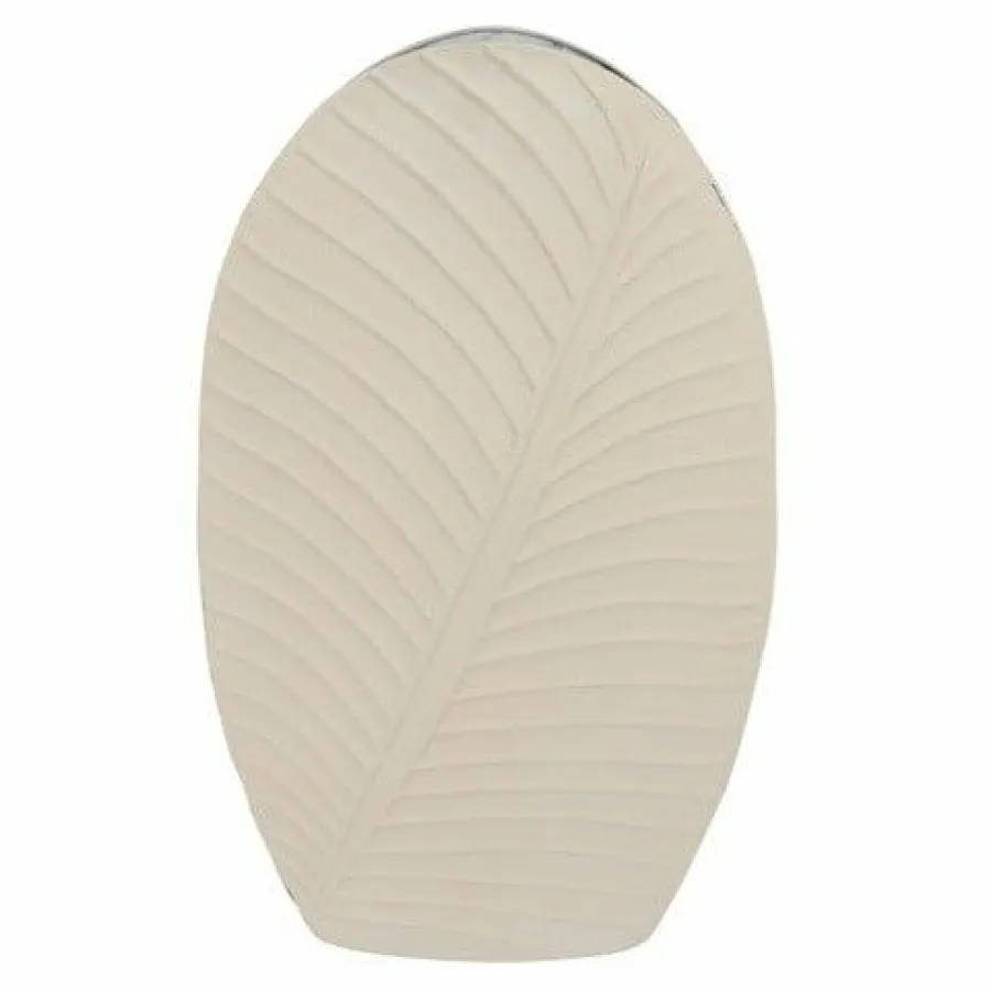 Countryfield Vaas Leaf L crème-L31,5B13H53,5CM Outlet