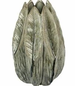 Countryfield Vaas Levi Leaf L groen - 23,5 x 23,5 x 37,5 cm Online
