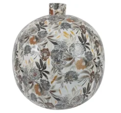 Countryfield Vaas Peony L bruin/wit rond Best
