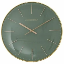 Countryfield Wandklok Bellamy groen Ø 35 cm Online
