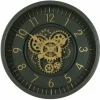 Countryfield Wandklok Celestial S antraciet - Ø 44 cm Outlet