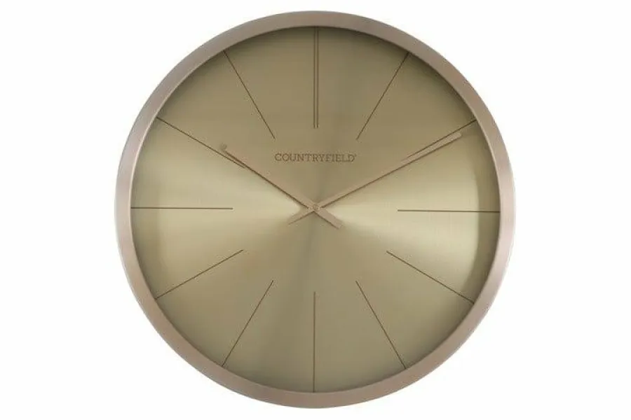Countryfield Wandklok Copper L Goud Ø 50,5 cm Best