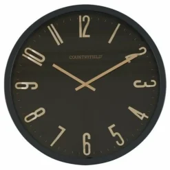 Countryfield Wandklok Copper M grijs/ zwartØ 40 cm Best