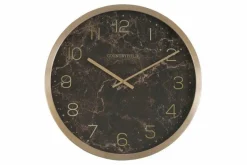 Countryfield Wandklok Copper M goud/bruin marmer Ø 40 cm Sale