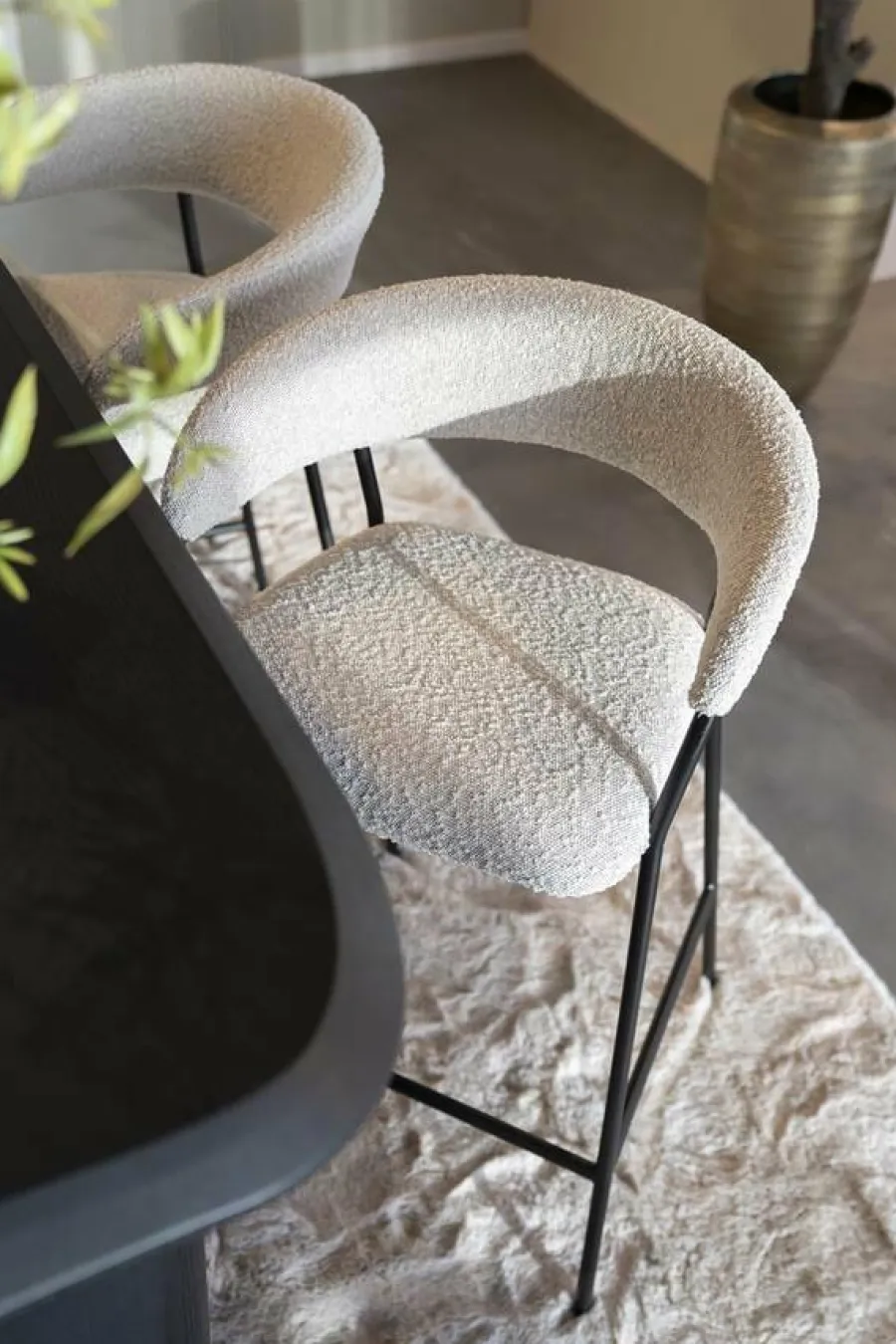 Eleonora Barstoel Luka - beige Copenhagen Clearance