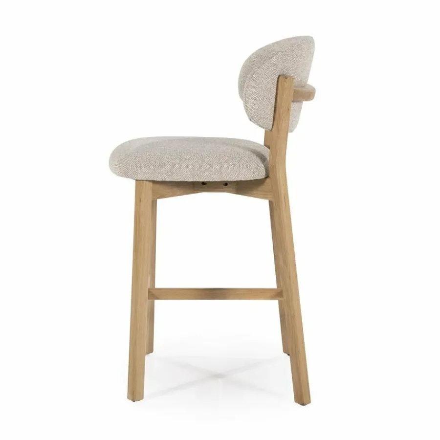 Eleonora Barstoel Mikky naturel - taupe Moon Best