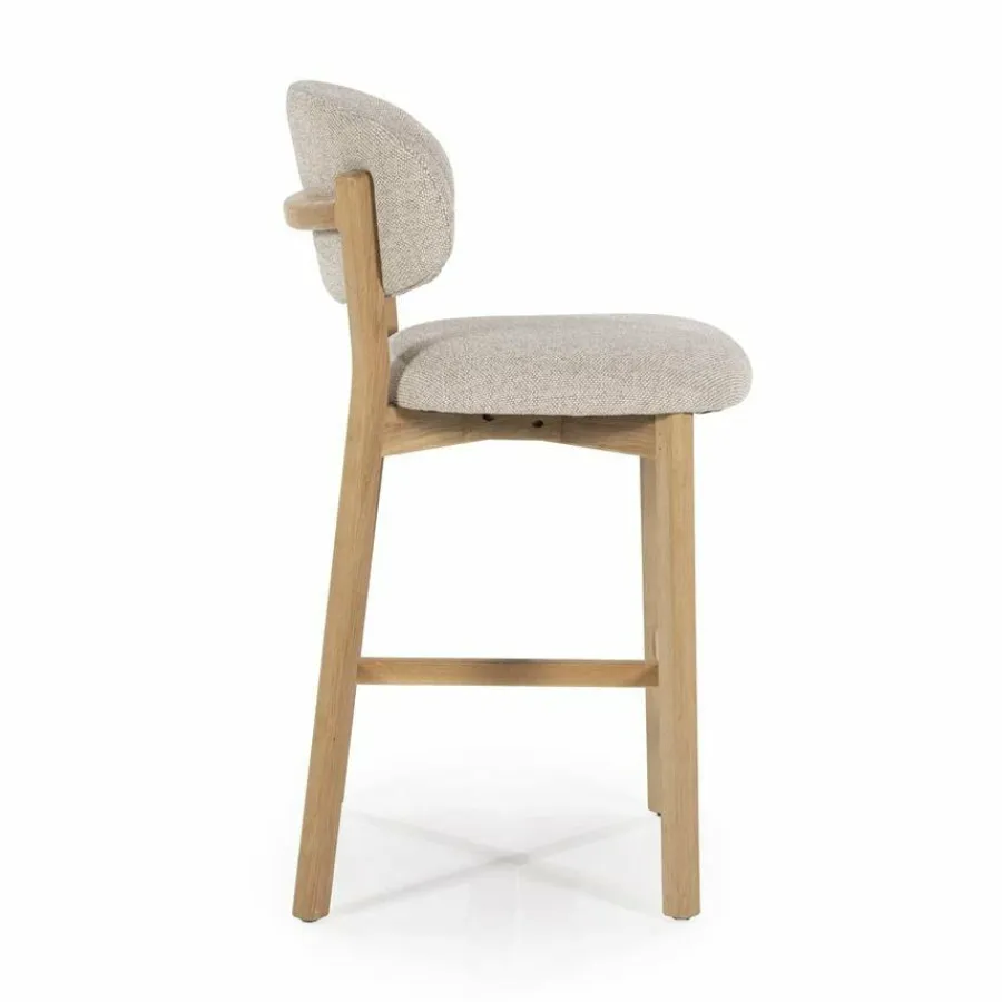 Eleonora Barstoel Mikky naturel - taupe Moon Best