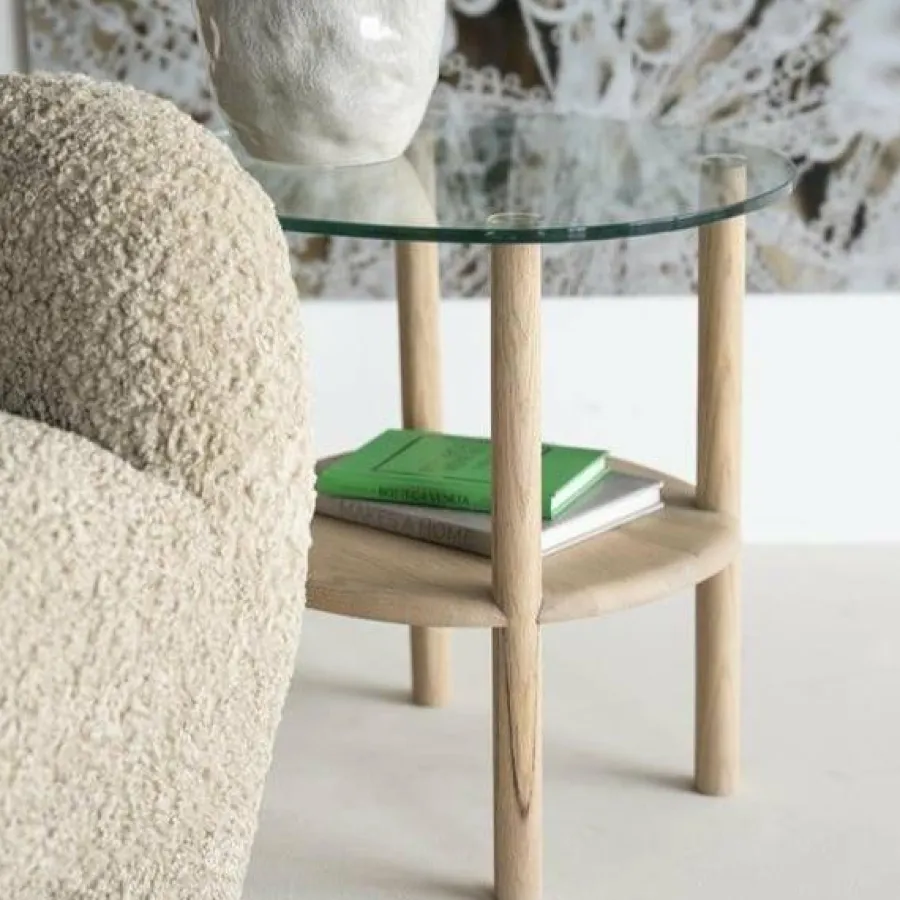 Eleonora Bijzettafel Cleo - naturel New
