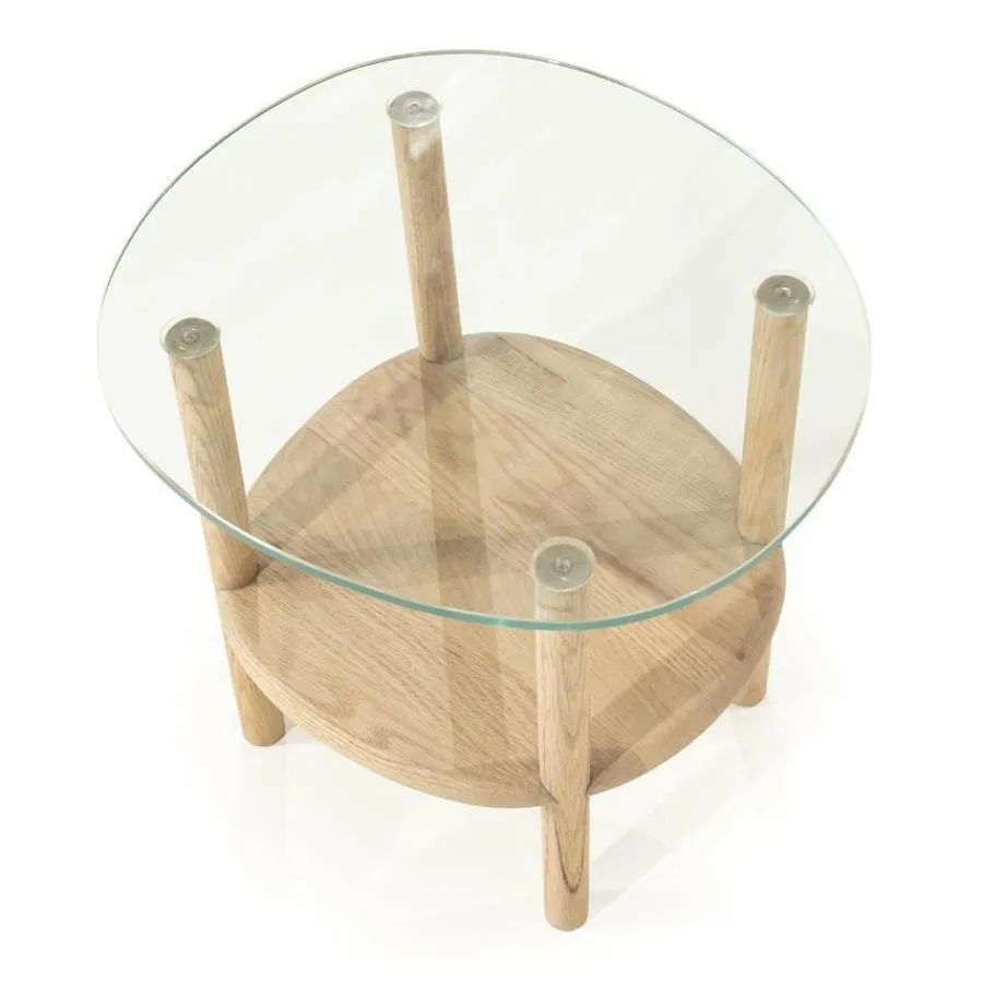 Eleonora Bijzettafel Cleo - naturel New