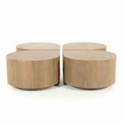 Eleonora Bijzettafel Jules - lichtbruin Clearance