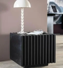 Eleonora Bijzettafel Tom - zwart Outlet