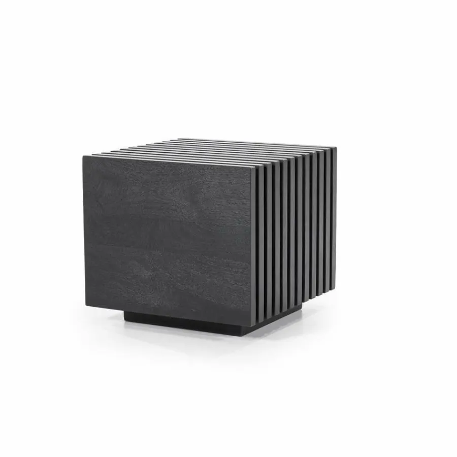 Eleonora Bijzettafel Tom - zwart Outlet