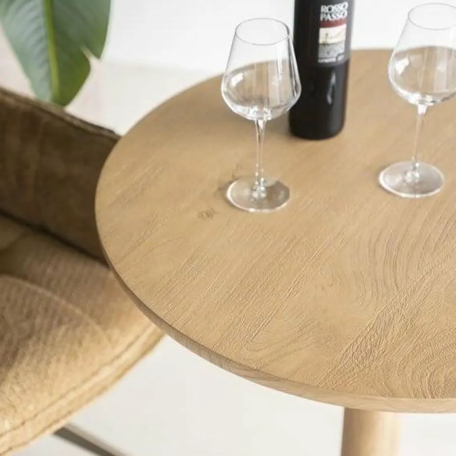 Eleonora Bistrotafel Florent rond - naturel Online