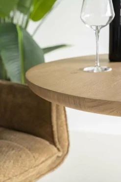 Eleonora Bistrotafel Florent rond - naturel Online