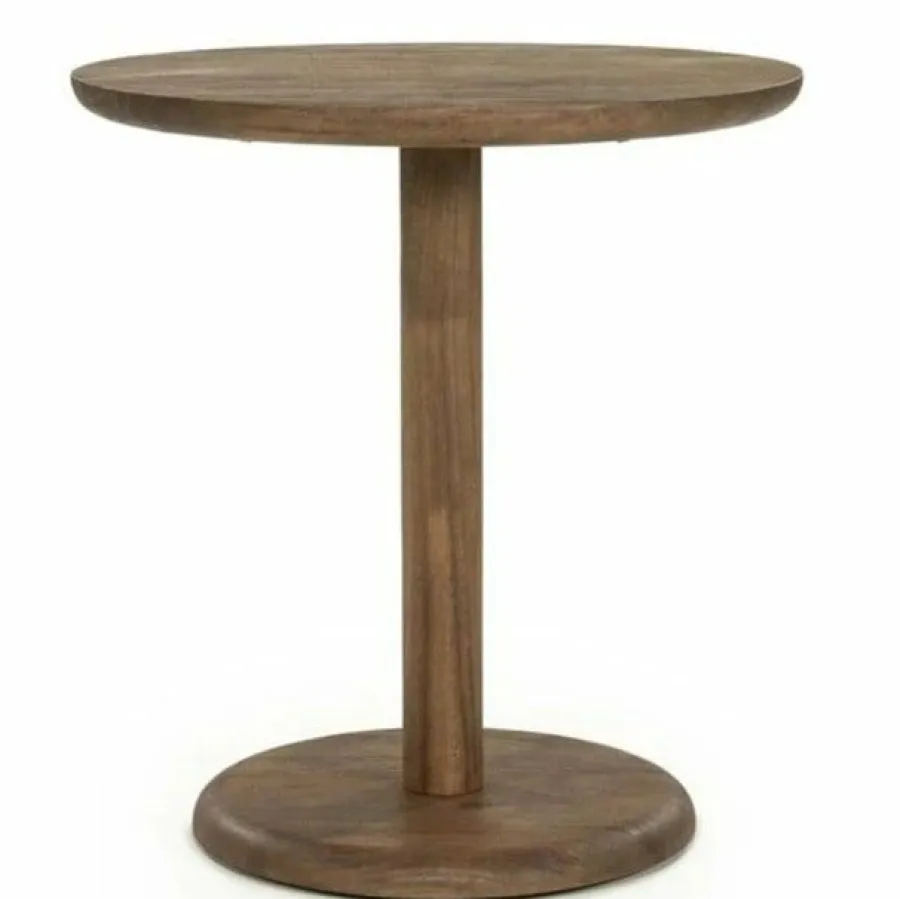Eleonora Bistrotafel Florent rond - lichtbruin Sale