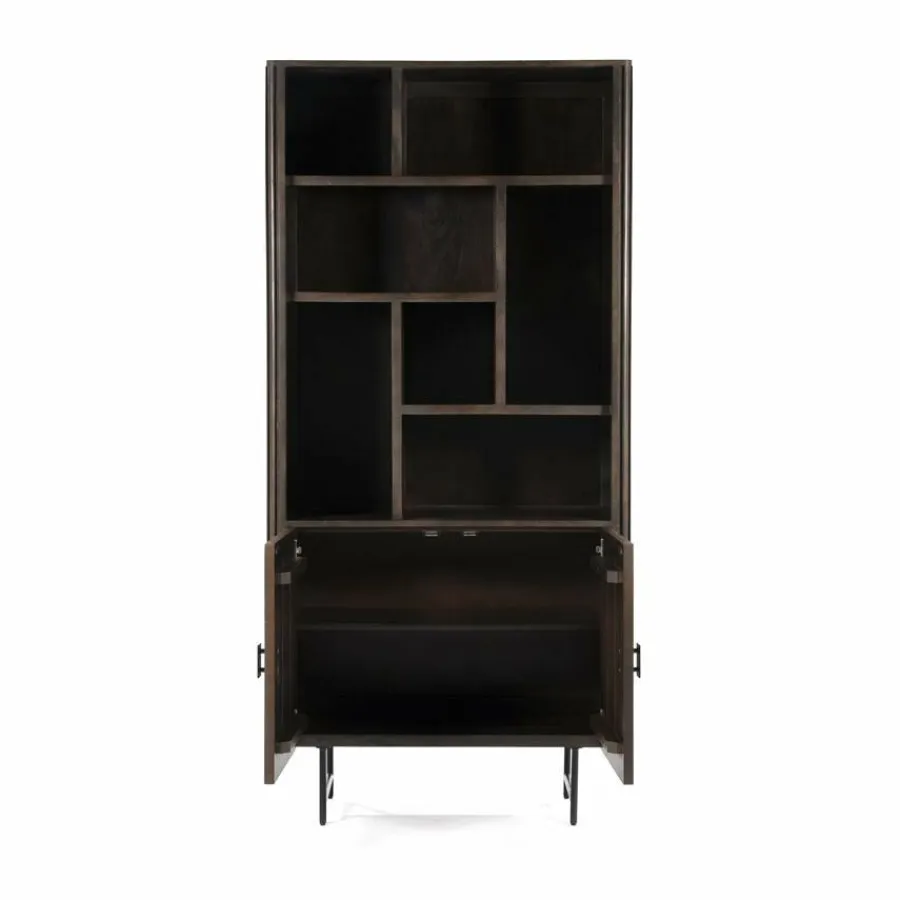 Eleonora Boekenkast Remi - bruin Clearance