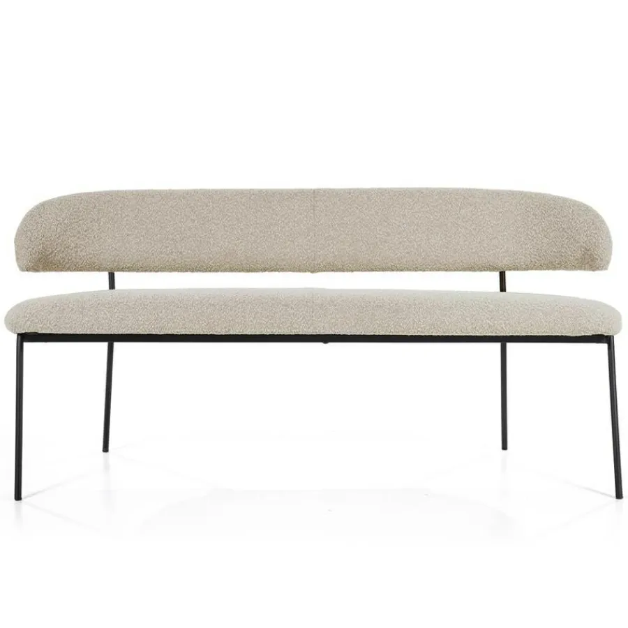 Eleonora Eetkamerbank Luka - taupe Copenhagen Best