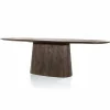 Eleonora Eettafel Aron ovaal 300x110 - bruin Hot