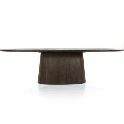 Eleonora Eettafel Aron ovaal 300x110 - bruin Hot