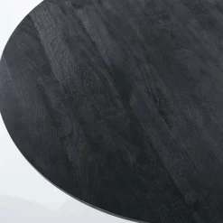 Eleonora Eettafel Aron rond 130 - zwart Hot