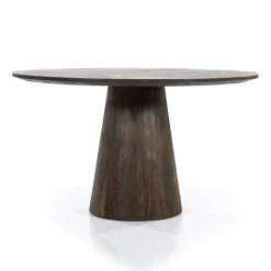 Eleonora Eettafel Aron rond 130 - bruin New