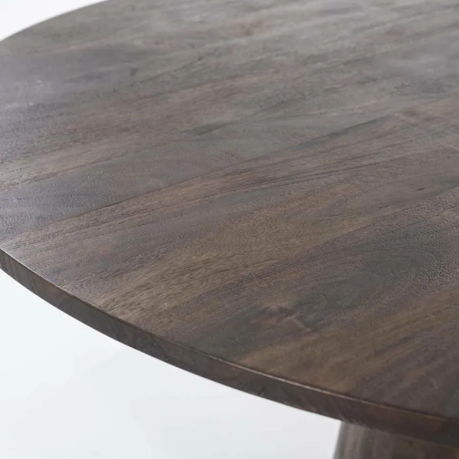 Eleonora Eettafel Aron rond 130 - bruin New