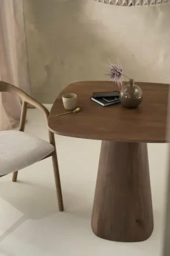 Eleonora Eettafel Aron vierkant 80x80 - lichtbruin Best