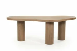 Eleonora Eettafel Bobbie - lichtbruin Discount