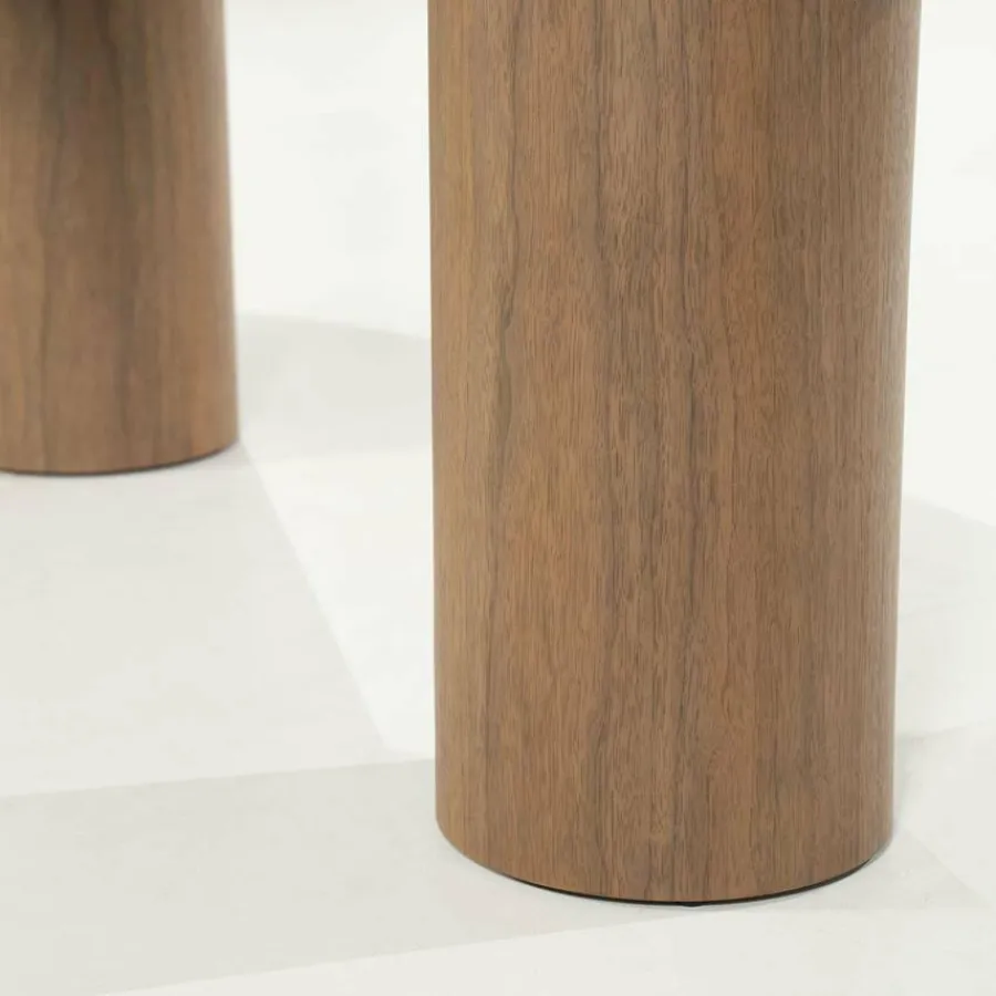 Eleonora Eettafel Bobbie - lichtbruin Discount