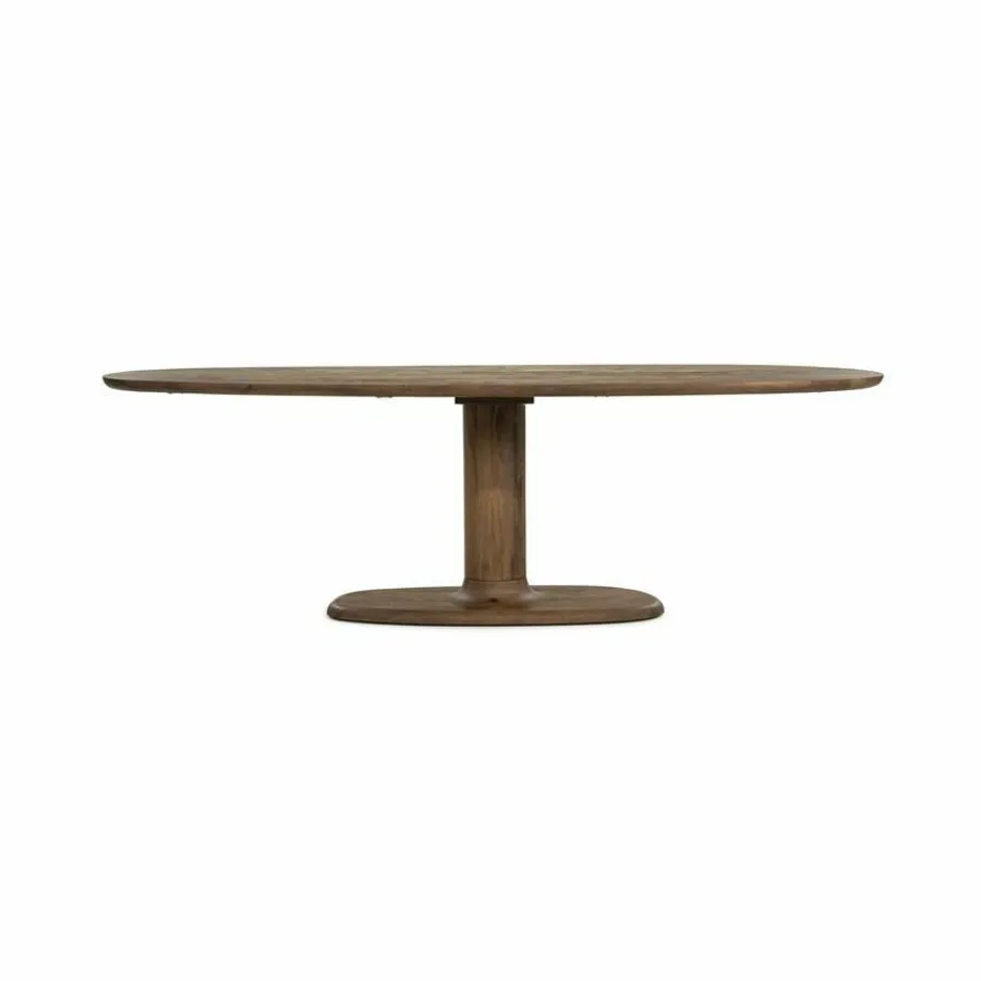 Eleonora Eettafel Coco 240x110 cm - lichtbruin New