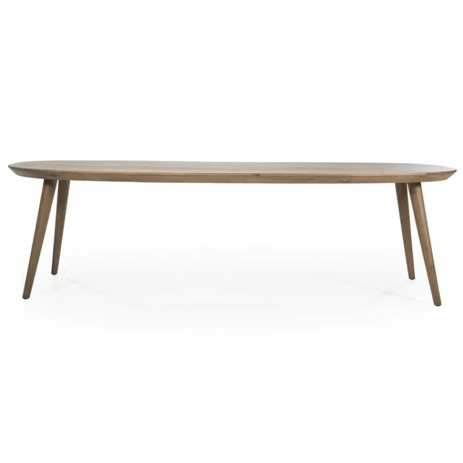 Eleonora Eettafel Elijah 300x100 cm - bruin Clearance