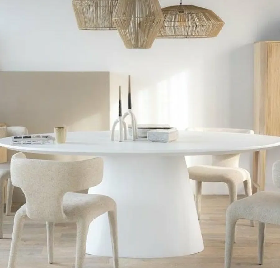 Eleonora Eettafel Elin ovaal 200 cm Clearance