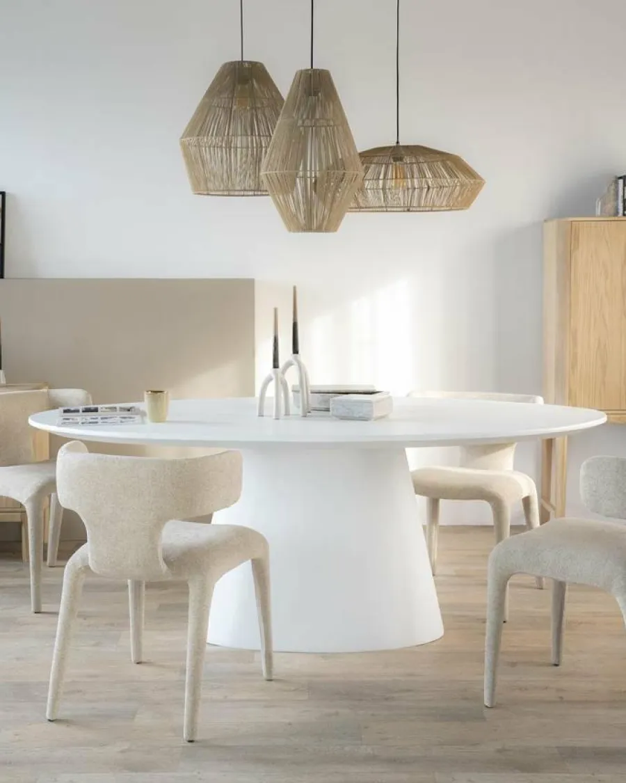 Eleonora Eettafel Elin ovaal 200 cm Clearance