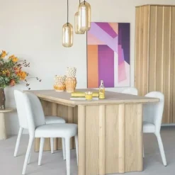 Eleonora Eettafel Jake 180x100 cm - naturel Clearance