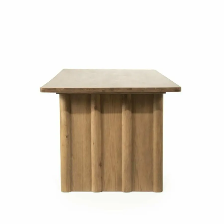 Eleonora Eettafel Jake 180x100 cm - bruin Best