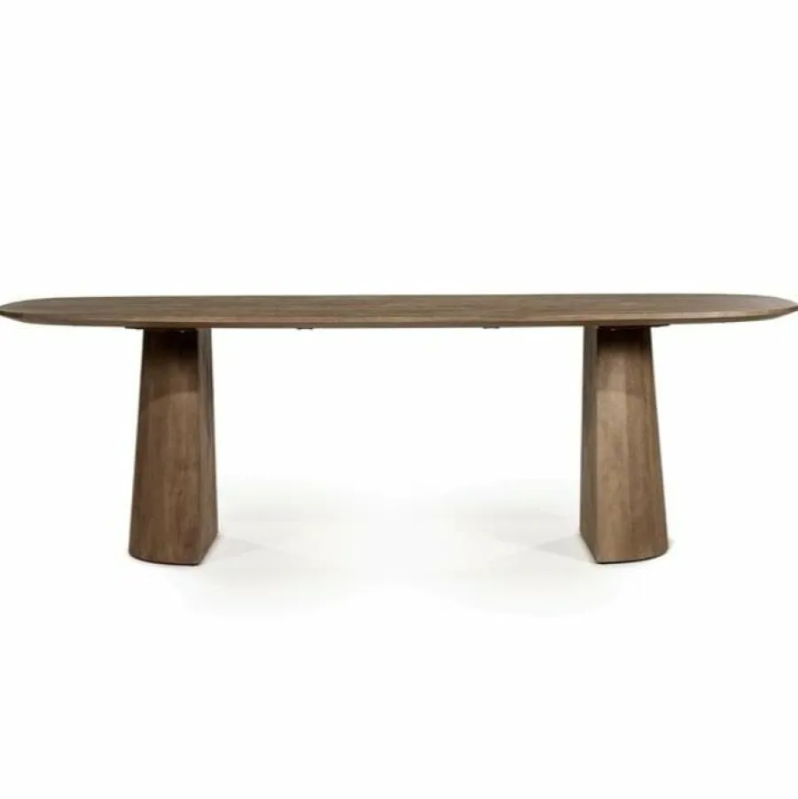 Eleonora Eettafel Lune 240x105 cm - lichtbruin Online