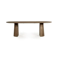 Eleonora Eettafel Lune 240x105 cm - lichtbruin Online