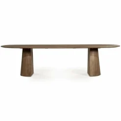 Eleonora Eettafel Lune 300x105 cm - lichtbruin Outlet
