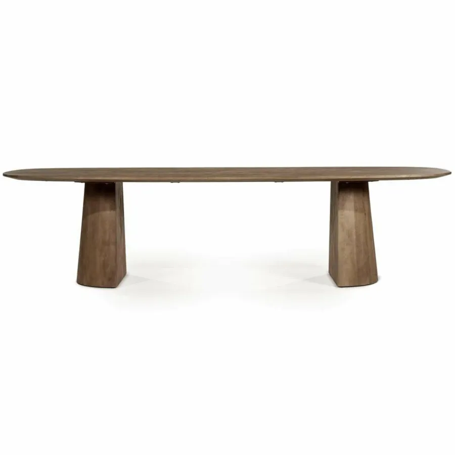 Eleonora Eettafel Lune 300x105 cm - lichtbruin Outlet