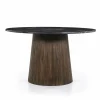 Eleonora Eettafel Maxim rond - 130x76 Hot