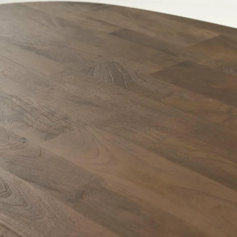 Eleonora Eettafel Tycho 210x110 cm - lichtbruin Clearance