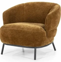Eleonora Fauteuil David - mosterd Safari Outlet