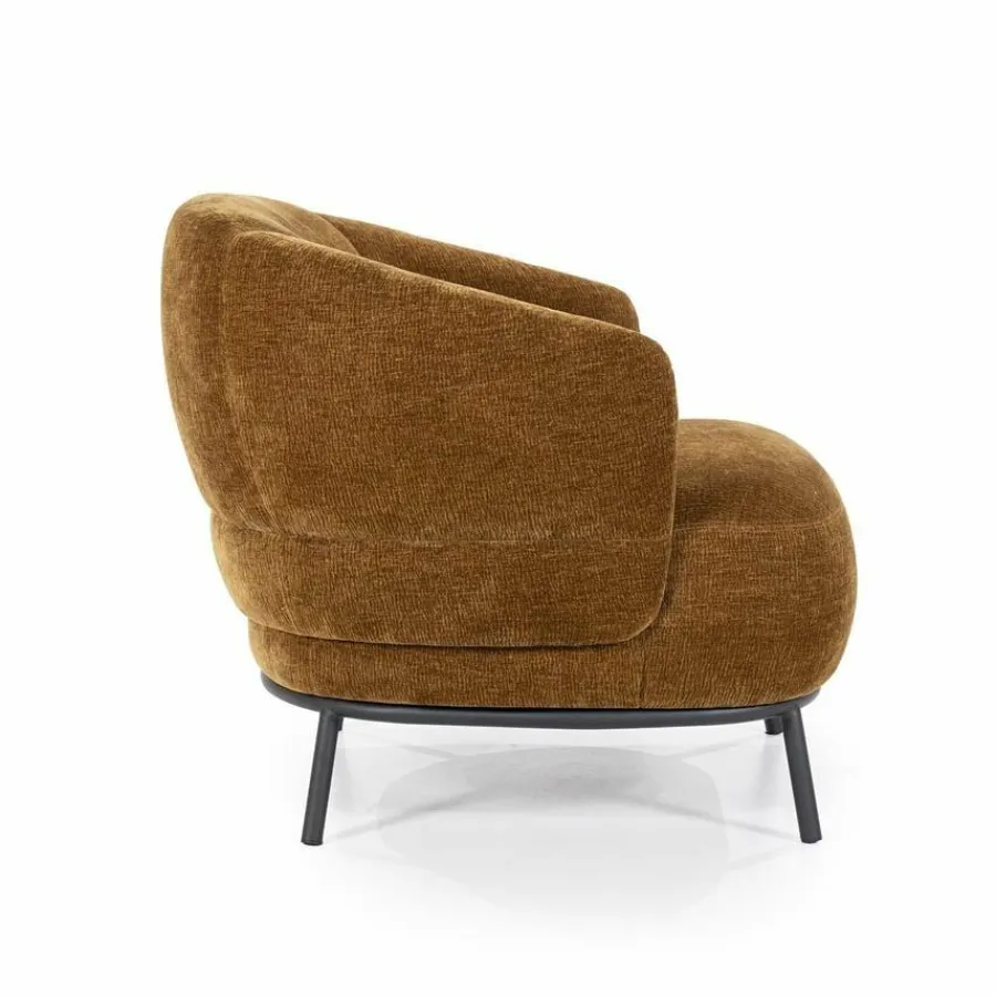 Eleonora Fauteuil David - mosterd Safari Outlet