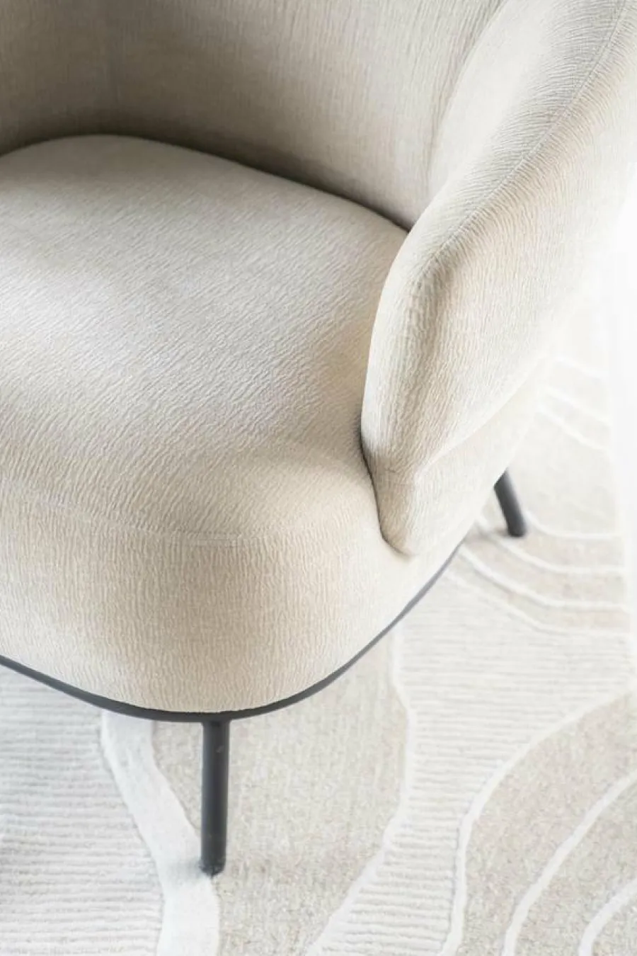 Eleonora Fauteuil David - taupe Safari Sale