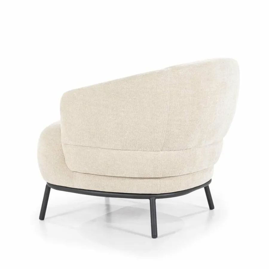 Eleonora Fauteuil David - taupe Safari Sale