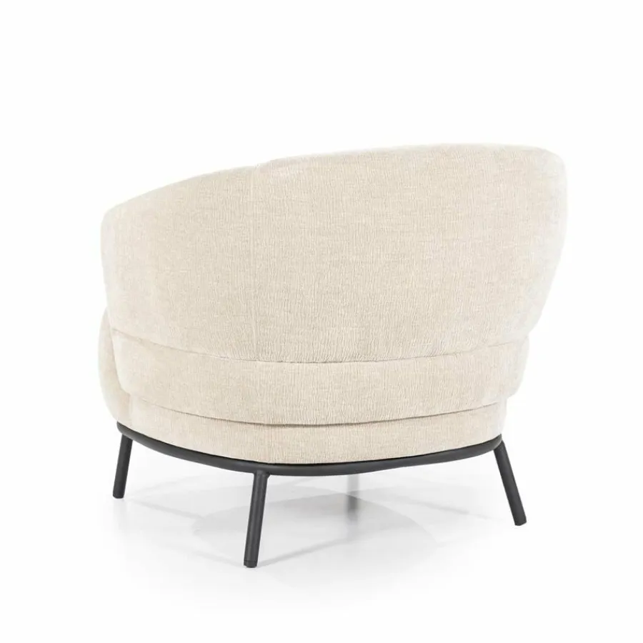 Eleonora Fauteuil David - taupe Safari Sale