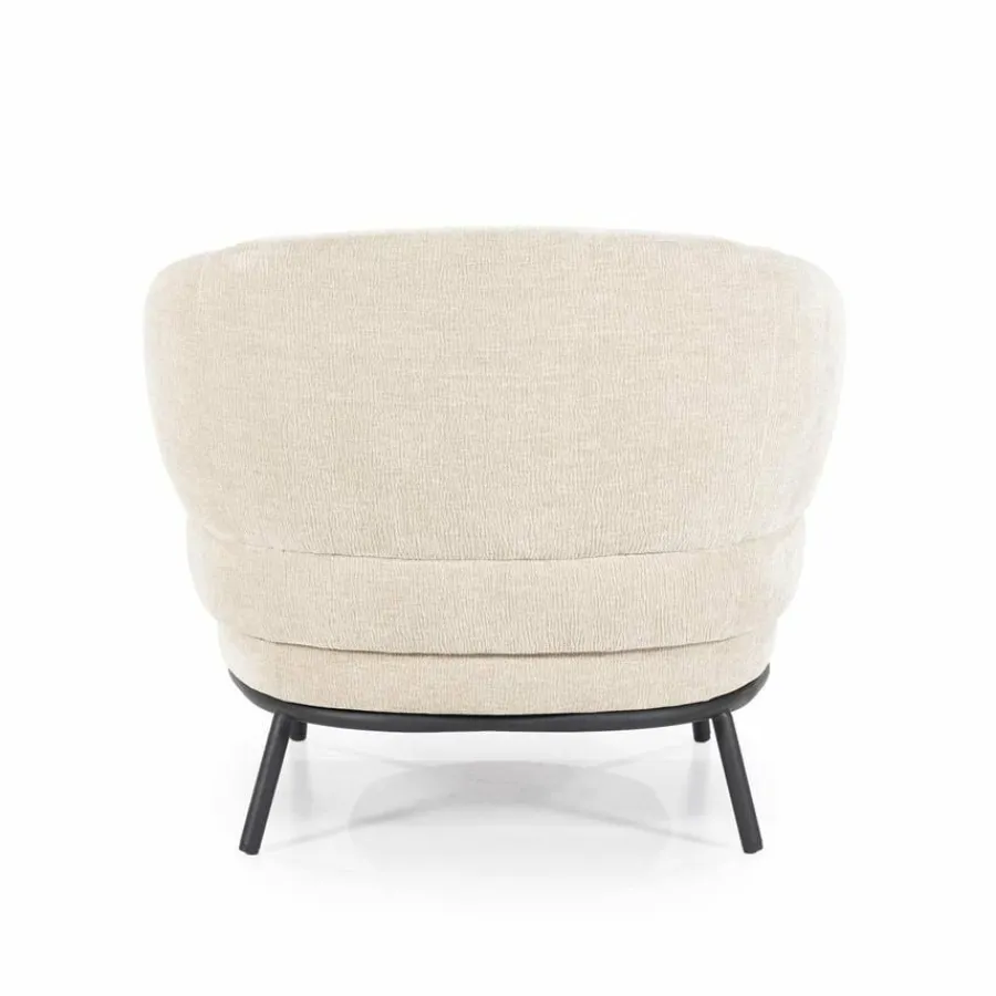 Eleonora Fauteuil David - taupe Safari Sale
