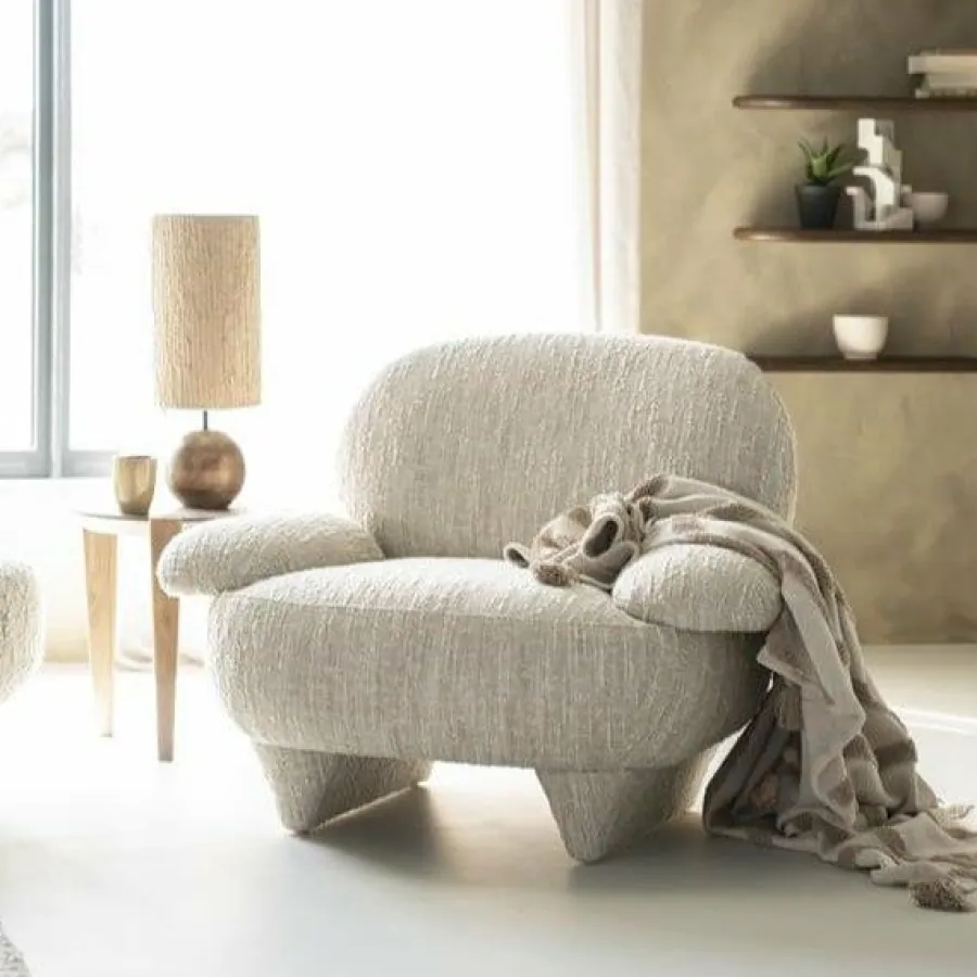 Eleonora Fauteuil Jayden - beige Barkley Discount