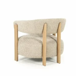 Eleonora Fauteuil Lola - taupe Hush Discount